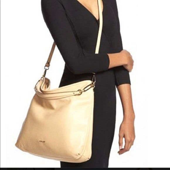 Coach Handbags - Coach Madison Hobo Bag in Custard.